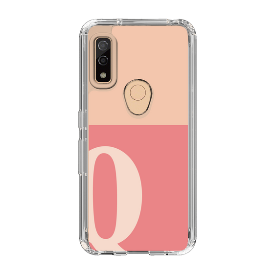 Slim Protection Case［ Original - initial two tone - Q pink ］