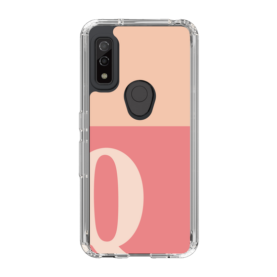 Slim Protection Case［ Original - initial two tone - Q pink ］