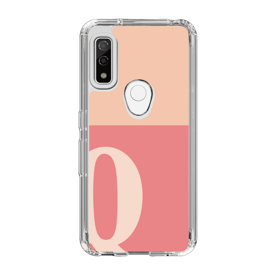 Slim Protection Case［ Original - initial two tone - Q pink ］
