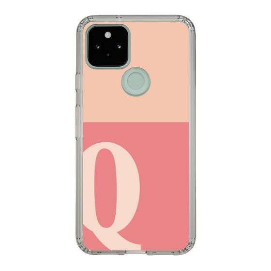 Slim Protection Case［ Original - initial two tone - Q pink ］