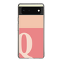 Slim Protection Case［ Original - initial two tone - Q pink ］