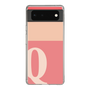 Slim Protection Case［ Original - initial two tone - Q pink ］