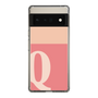 Slim Protection Case［ Original - initial two tone - Q pink ］