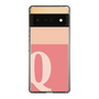 Slim Protection Case［ Original - initial two tone - Q pink ］
