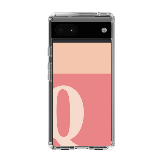 Slim Protection Case［ Original - initial two tone - Q pink ］