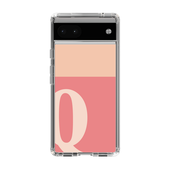 Slim Protection Case［ Original - initial two tone - Q pink ］