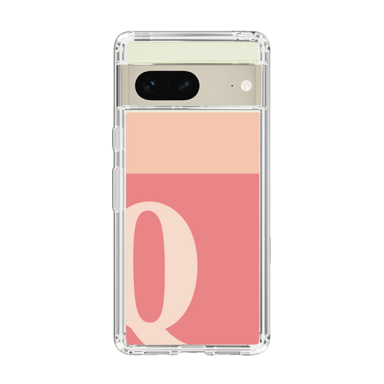 Slim Protection Case［ Original - initial two tone - Q pink ］