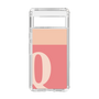 Slim Protection Case［ Original - initial two tone - Q pink ］