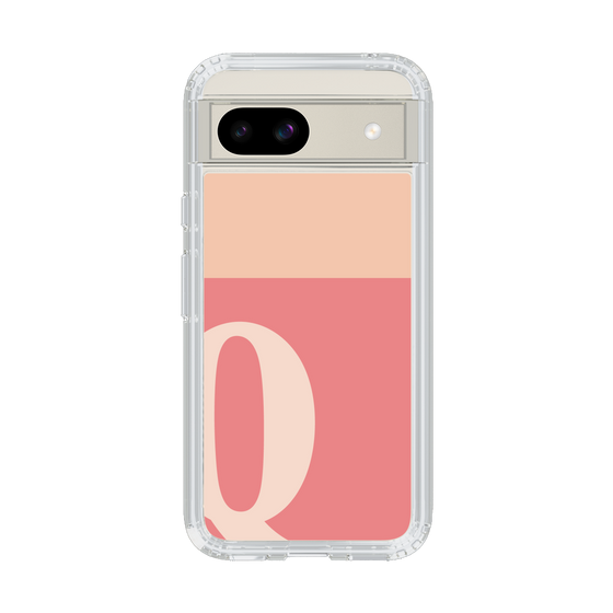 Slim Protection Case［ Original - initial two tone - Q pink ］
