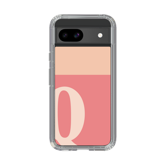 Slim Protection Case［ Original - initial two tone - Q pink ］