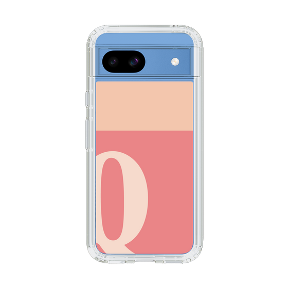 Slim Protection Case［ Original - initial two tone - Q pink ］