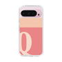 Slim Protection Case［ Original - initial two tone - Q pink ］