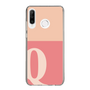 Slim Protection Case［ Original - initial two tone - Q pink ］