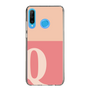 Slim Protection Case［ Original - initial two tone - Q pink ］