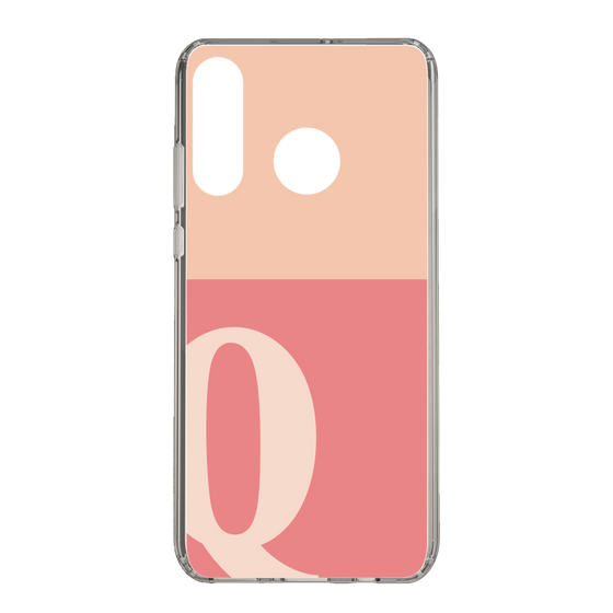 Slim Protection Case［ Original - initial two tone - Q pink ］