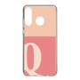 Slim Protection Case［ Original - initial two tone - Q pink ］