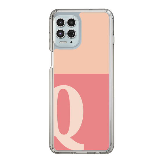 Slim Protection Case［ Original - initial two tone - Q pink ］