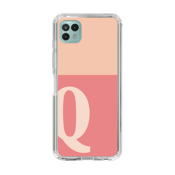 Slim Protection Case［ Original - initial two tone - Q pink ］