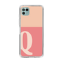 Slim Protection Case［ Original - initial two tone - Q pink ］