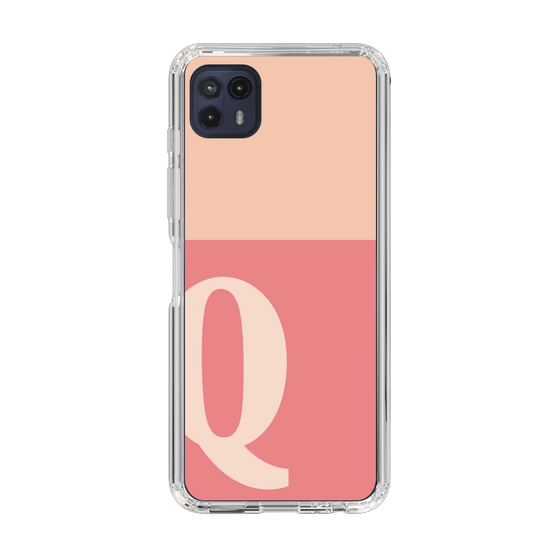 Slim Protection Case［ Original - initial two tone - Q pink ］