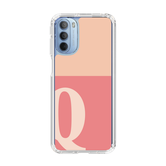 Slim Protection Case［ Original - initial two tone - Q pink ］