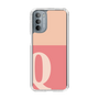 Slim Protection Case［ Original - initial two tone - Q pink ］