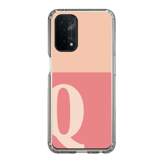 Slim Protection Case［ Original - initial two tone - Q pink ］