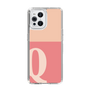 Slim Protection Case［ Original - initial two tone - Q pink ］