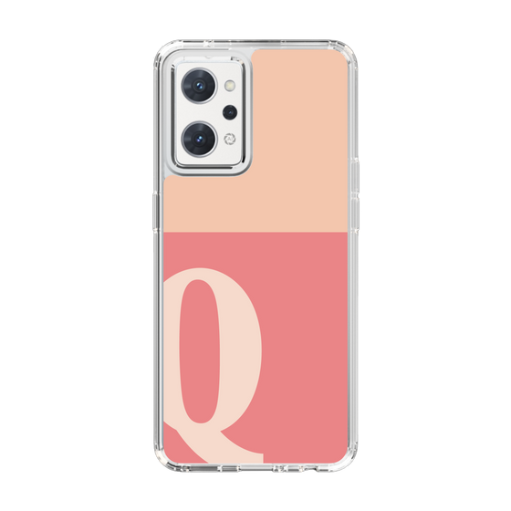 Slim Protection Case［ Original - initial two tone - Q pink ］