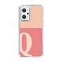 Slim Protection Case［ Original - initial two tone - Q pink ］