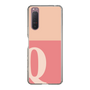 Slim Protection Case［ Original - initial two tone - Q pink ］
