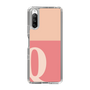Slim Protection Case［ Original - initial two tone - Q pink ］