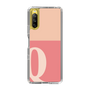 Slim Protection Case［ Original - initial two tone - Q pink ］