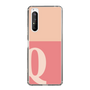 Slim Protection Case［ Original - initial two tone - Q pink ］