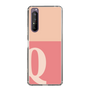Slim Protection Case［ Original - initial two tone - Q pink ］