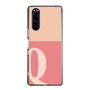 Slim Protection Case［ Original - initial two tone - Q pink ］
