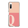 Slim Protection Case［ Original - initial two tone - Q pink ］