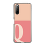 Slim Protection Case［ Original - initial two tone - Q pink ］