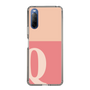 Slim Protection Case［ Original - initial two tone - Q pink ］