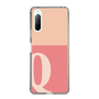 Slim Protection Case［ Original - initial two tone - Q pink ］