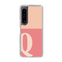 Slim Protection Case［ Original - initial two tone - Q pink ］
