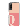 Slim Protection Case［ Original - initial two tone - Q pink ］