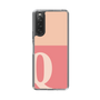 Slim Protection Case［ Original - initial two tone - Q pink ］
