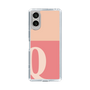 Slim Protection Case［ Original - initial two tone - Q pink ］