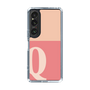 Slim Protection Case［ Original - initial two tone - Q pink ］