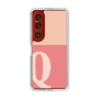 Slim Protection Case［ Original - initial two tone - Q pink ］