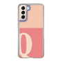 Slim Protection Case［ Original - initial two tone - Q pink ］