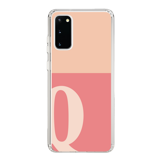 Slim Protection Case［ Original - initial two tone - Q pink ］