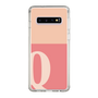 Slim Protection Case［ Original - initial two tone - Q pink ］
