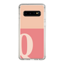 Slim Protection Case［ Original - initial two tone - Q pink ］